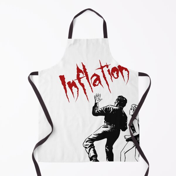 Item preview, 'Inflation' Modern Horror Story - Retro Design for T-shirts, mugs, phone cases and other accessories designed and sold by Ridiculam Toga.