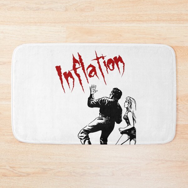 Item preview, 'Inflation' Modern Horror Story - Retro Design for T-shirts, mugs, phone cases and other accessories designed and sold by Ridiculam Toga.