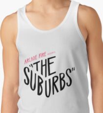 Arcade fire The suburbs logo Men's Tank Top