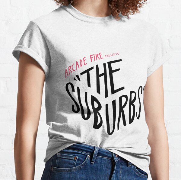 Arcade fire Le logo de la banlieue T-shirt classique