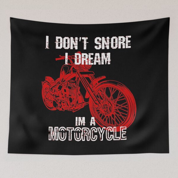 Item preview, I Don't Snore I Dream I'm A Motorcycle designed and sold by ArcWarden-art.