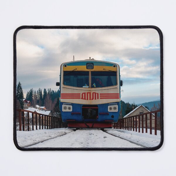 Item preview, DPL-1 train on a bridge in the Carpathians. designed and sold by ChernivtsiSkoda.
