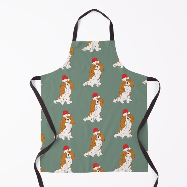 Item preview, Blenheim Cavalier King Charles Spaniel Christmas Santa Cavie Dog Holiday designed and sold by thepawster.