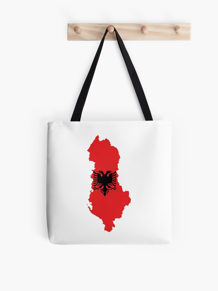  Albania,Flag of Albania,Albania Flag. Tote Bag