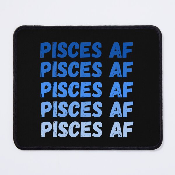 Item preview, Pisces AF Zodiac Sign designed and sold by Hellofriendco.