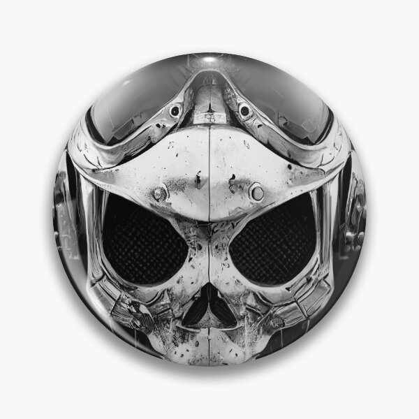 Artikelvorschau, Gothic Chrome Skull entworfen und verkauft von CartoonrBOY.