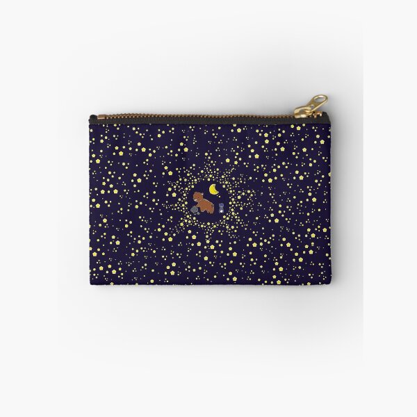 Item preview, Mama Bear/Papa Bear and Baby Bear with Rocks on Starry Moonlit Sky designed and sold by LawsonFabrics.