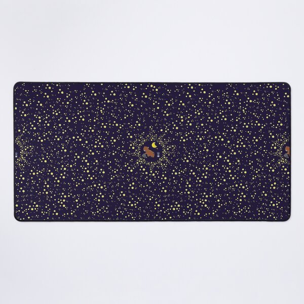 Item preview, Mama Bear/Papa Bear and Baby Bear with Rocks on Starry Moonlit Sky designed and sold by LawsonFabrics.