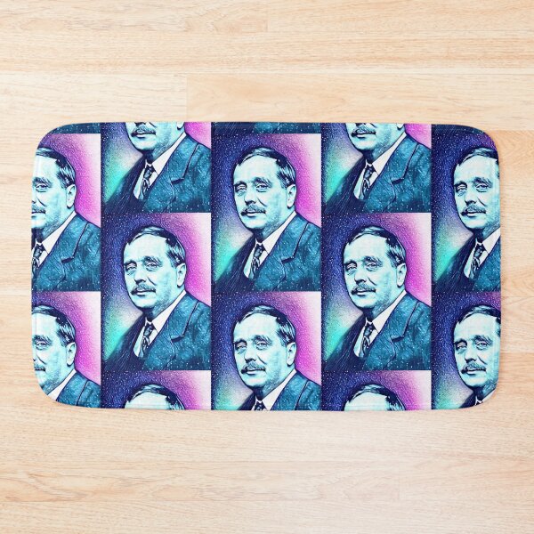 Item preview, H G Wells Artwork | H G Wells Portrait | H G Wells Wall Art  designed and sold by Suyogsonar25.