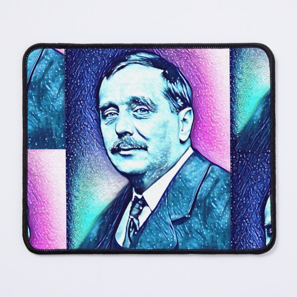 Item preview, H G Wells Artwork | H G Wells Portrait | H G Wells Wall Art  designed and sold by Suyogsonar25.