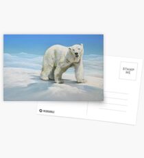 White on White Postcards