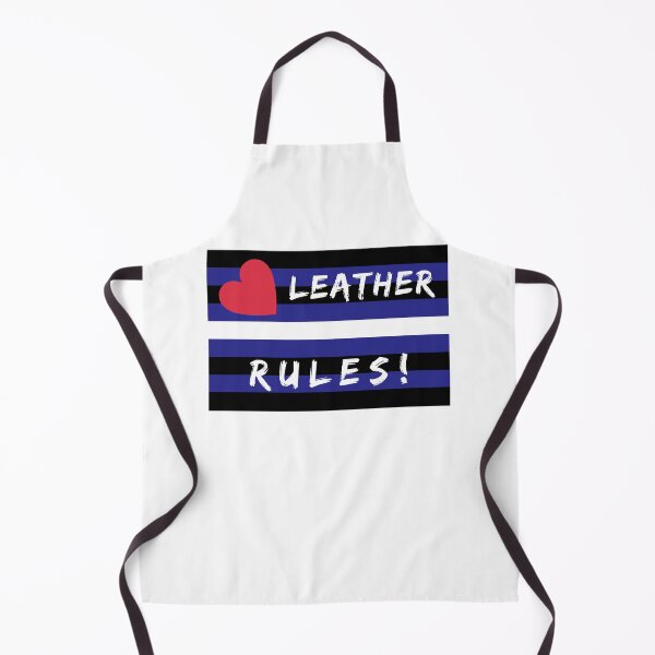 Item preview, WOOFZ® Leather Pride Flag with Leather Rules! Written. designed and sold by woofz.