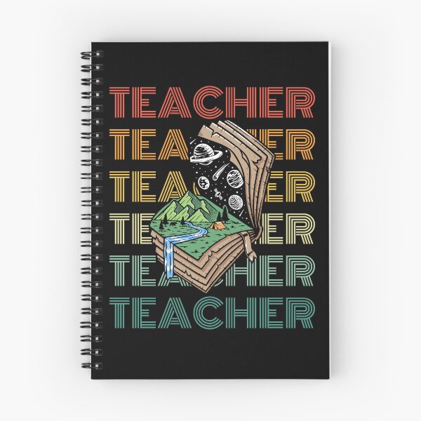 Item preview, Teacher With Geography And Space Book Retro designed and sold by RockBeeDesigns.