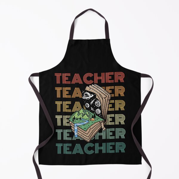 Item preview, Teacher With Geography And Space Book Retro designed and sold by RockBeeDesigns.