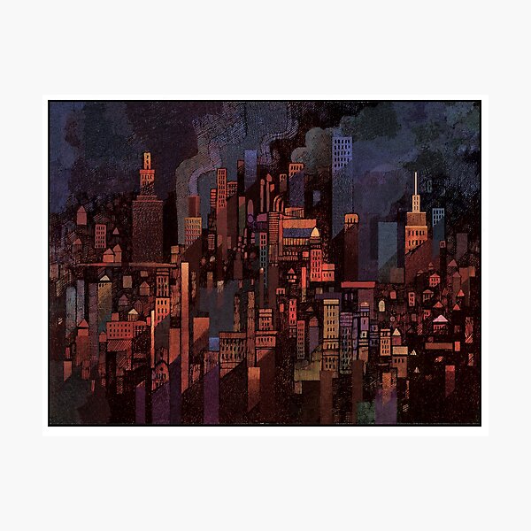 Dark City Photographic Print