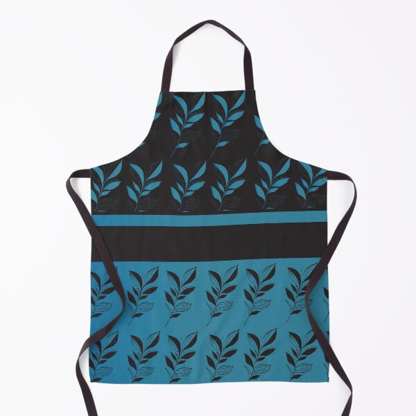 Item preview, black and blue leaf, black and blue background . designed and sold by bayanabufadda.