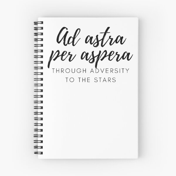 Item preview, Ad astra per aspera. - Through adversity to the stars designed and sold by Univers Gifts.