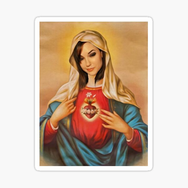 Item preview, Virgin Mary Sasha Grey designed and sold by MadoScientist.
