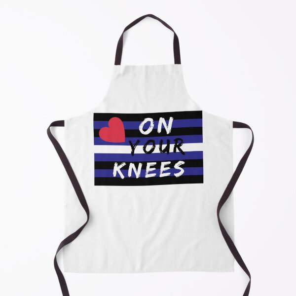Item preview, WOOFZ® Leather Pride Flag On Your Knees designed and sold by woofz.