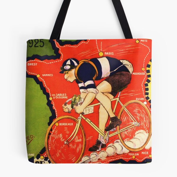 Item preview, Vintage French bicycle race advert designed and sold by Glimmersmith.