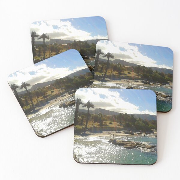 Item preview, Sun rays on beach water designed and sold by SpiritedArtwork.