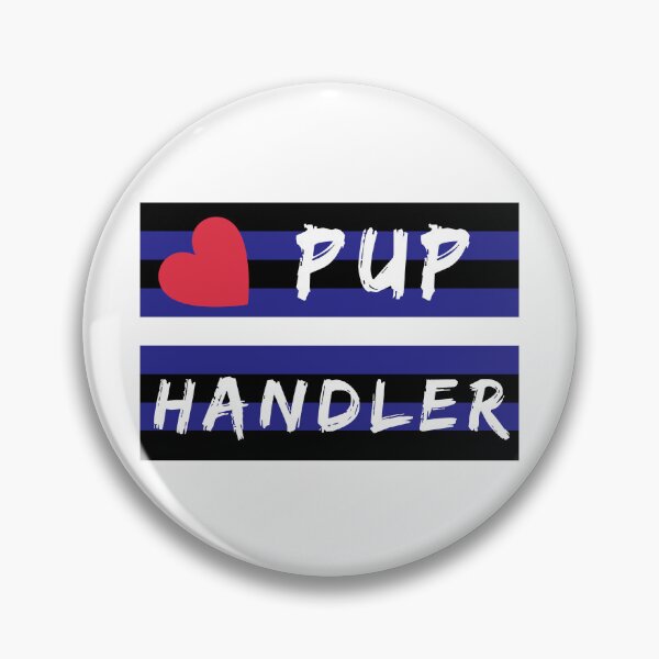 Item preview, WOOFZ® Leather Pride Flag Pup Handler designed and sold by woofz.