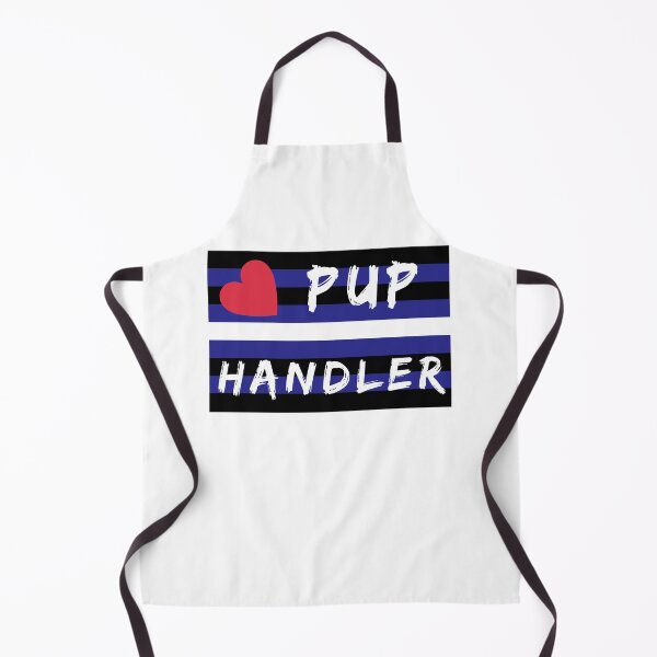 Item preview, WOOFZ® Leather Pride Flag Pup Handler designed and sold by woofz.