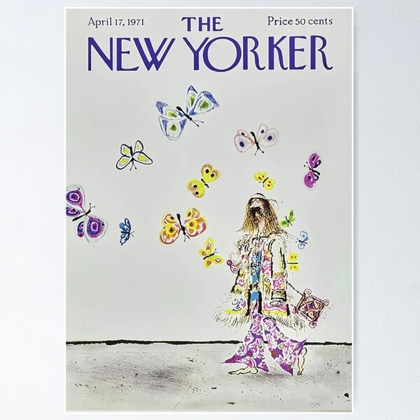 Item preview, Canvas Butterflies Poster designed and sold by hamparts.