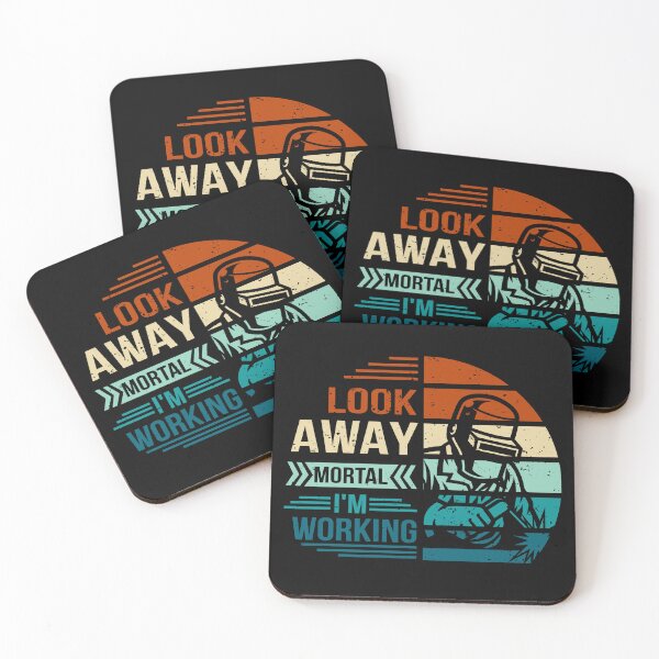 Item preview, Look Away Mortal I'm Working  designed and sold by justie1977.