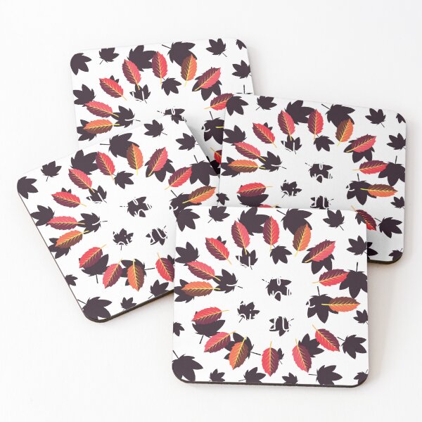 Item preview, black and colorful leaves for fall designed and sold by JAG2B.