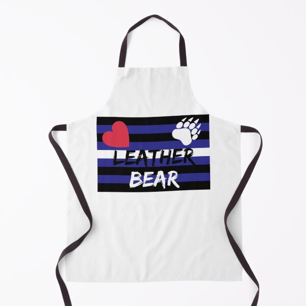 Item preview, WOOFZ® Leather Pride Bear Claw with Leather Bear designed and sold by woofz.