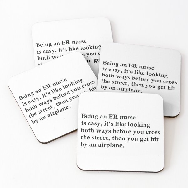 Item preview, Being An ER Nurse Is Easy designed and sold by woodesigner.