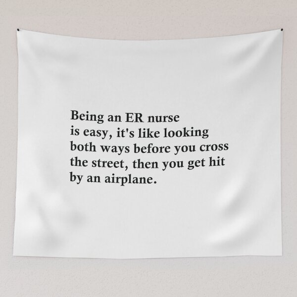 Item preview, Being An ER Nurse Is Easy designed and sold by woodesigner.