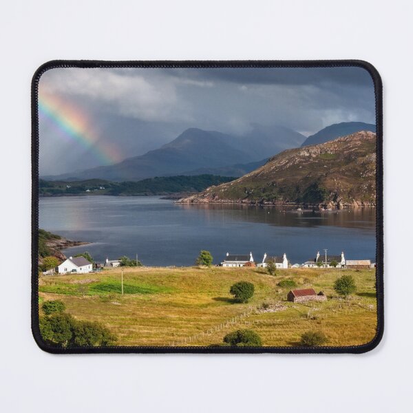 Item preview, Rainbow, Applecross Coastal Route Wester Ross Scotland designed and sold by PhotosEcosse.