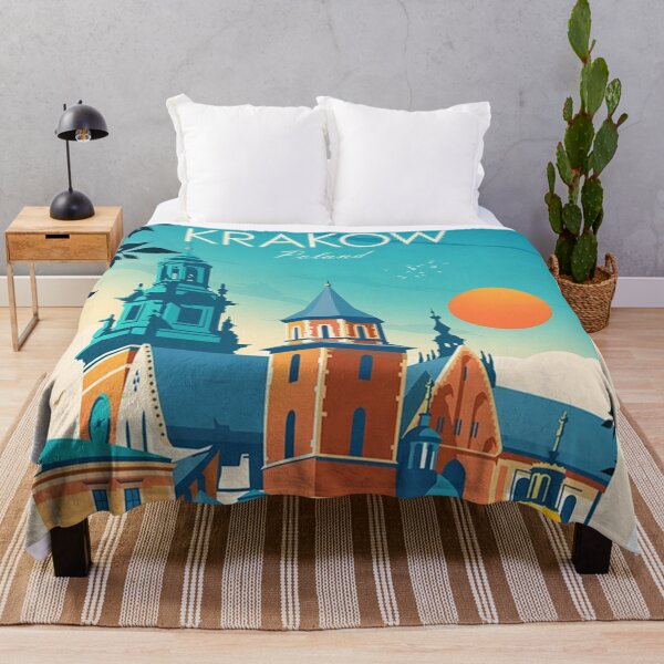 Item preview, Krakow Travel Poster designed and sold by hamparts.