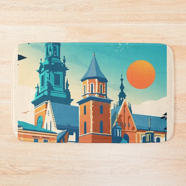Item preview, Krakow Travel Poster designed and sold by hamparts.