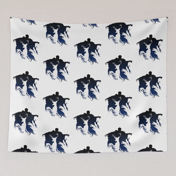 Item preview, A Floating Soul Wizard Reindeer Magic Silhouette   designed and sold by ArchilesQ.