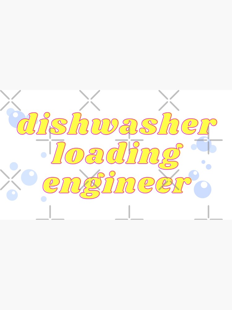 "Dishwasher Loading Engineer" Cap for Sale by Tziora Redbubble