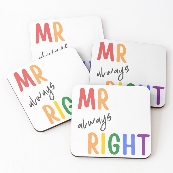 Item preview, Mr. Always Right designed and sold by PopFabrik.