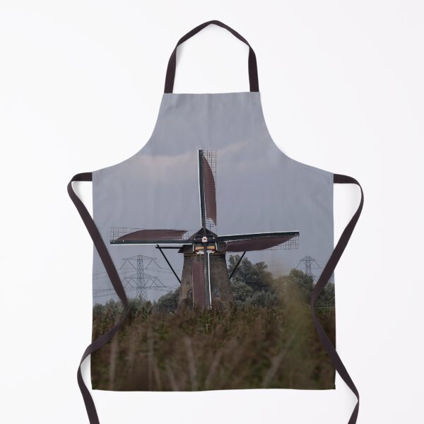Item preview, Wonderful landscapes in the Netherlands. Historic dutch windmills in Kinderdijk in a cloudy autumn day. Unesco site. Natural view from distance. designed and sold by Maurizio Fabbroni.