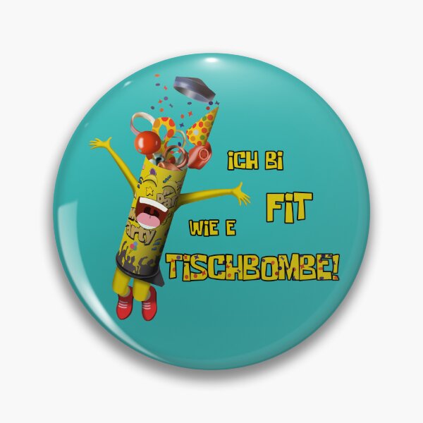 Item preview, I'm as fit as a table bomb - happy power design for everyone with energy (Swiss German) designed and sold by GiborDesign.