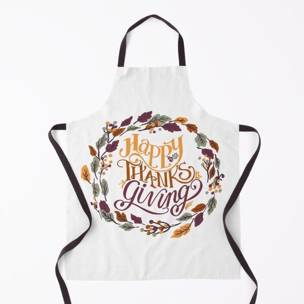 Item preview, happy thanksgiving with leaf wreath designed and sold by JAG2B.