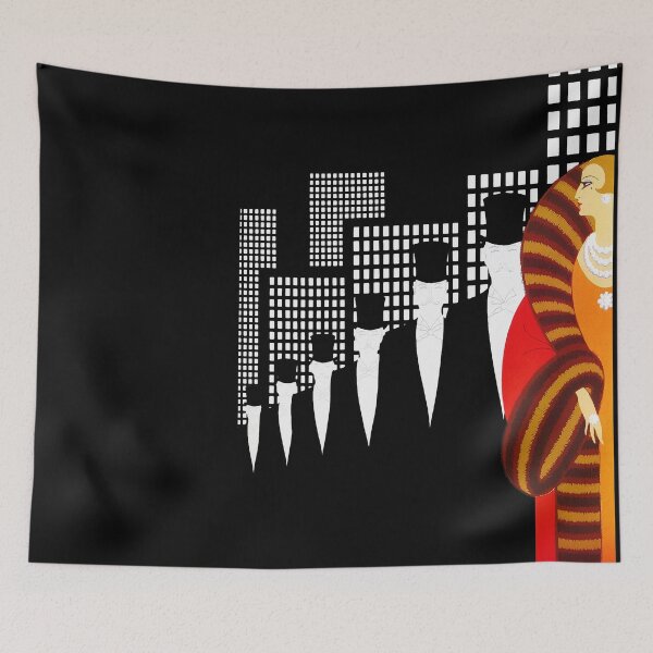 Item preview, Sophisticated Art Deco Cosmopolitan Fashion art designed and sold by Glimmersmith.