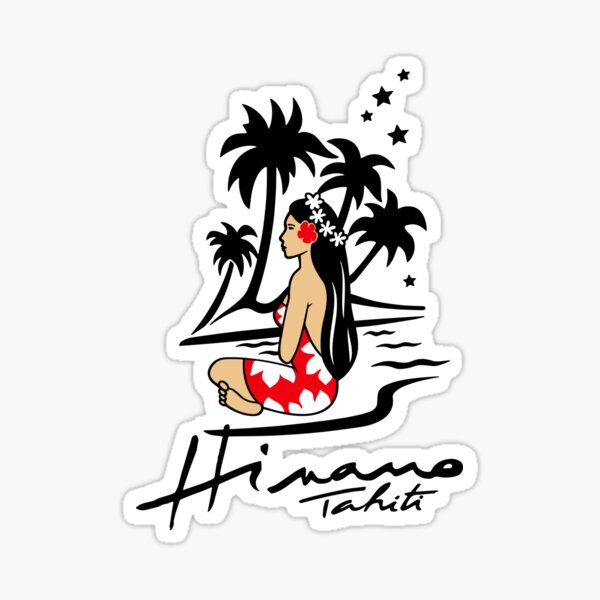 Cool Homme Hinano Tahiti Logo Nuova Sticker