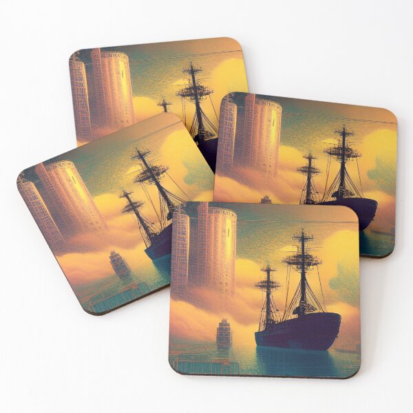 Item preview, 'The Ships & Factory' designed and sold by Bako24.