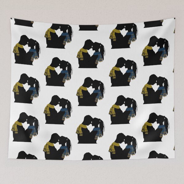 Item preview, Badger and Raven Lovers Silhouette   designed and sold by ArchilesQ.