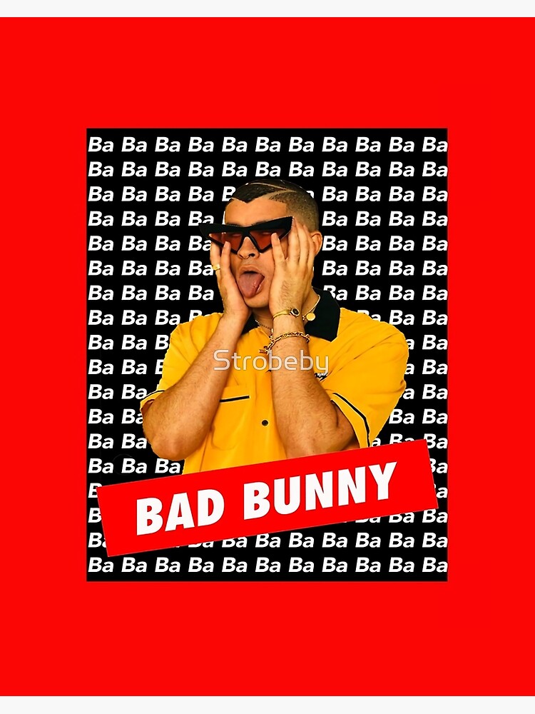 Bad Bunny Dodgers Essential T-Shirt Art Board Print for Sale by  Pmccreations