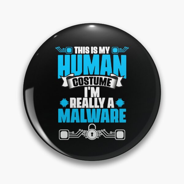 Item preview, This Is My Human Costume Funny Malware Cyber Security Expert designed and sold by Nessshirts.