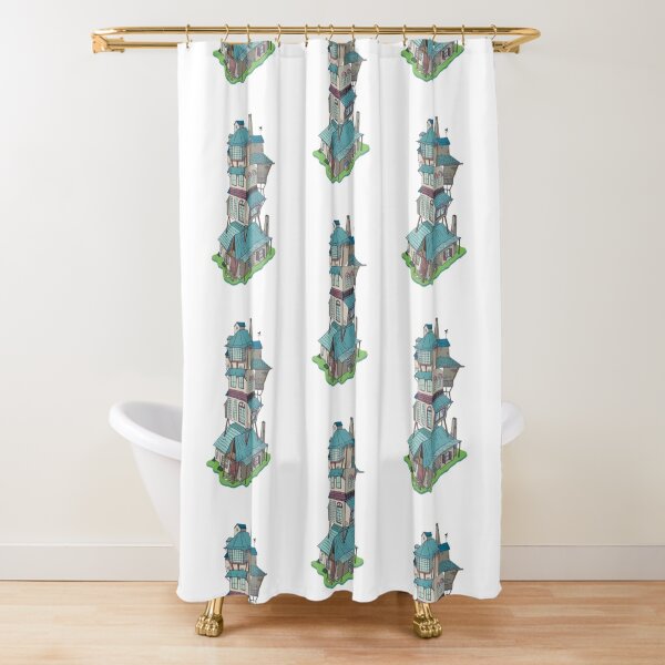 Harry Potter Train 9-3/4 #1 Shower Curtain