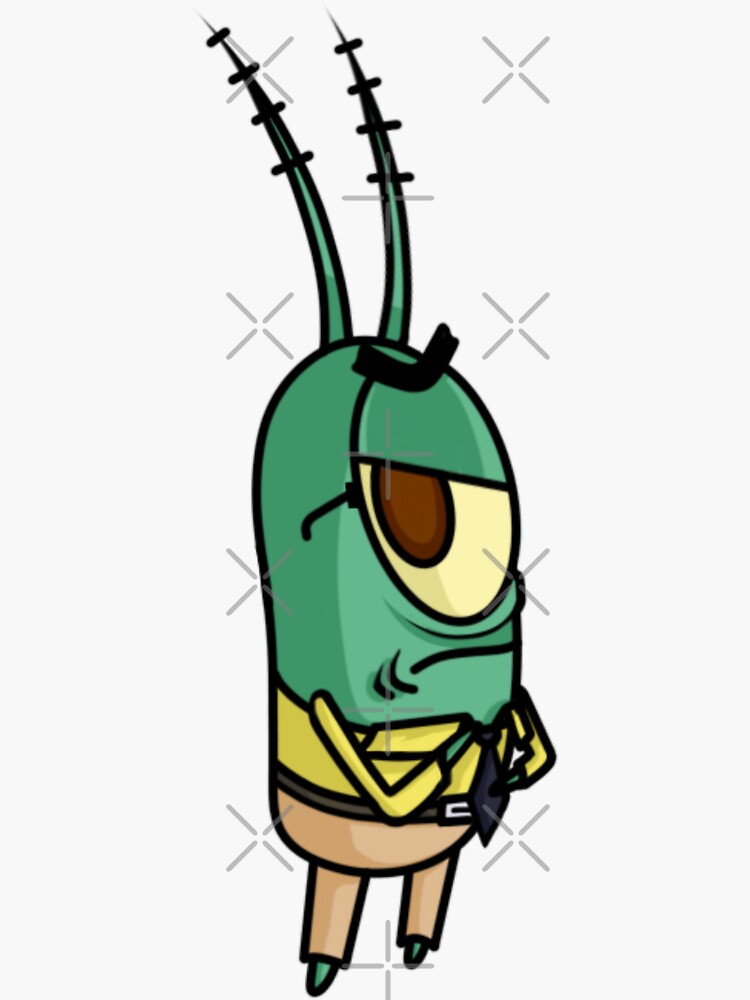"Spongebob X Breaking Bad crossover Sheldon Plankton and Gustavo